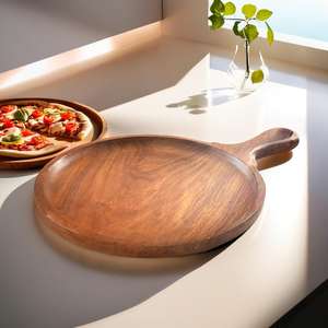 Bandeja de plato de aspecto antiguo con diseño de Woodino Craftsman para ocasiones de fiesta - Product Image 3