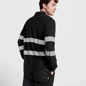 FORAN L/S Polo Personalizzata ad Alta Visibilità per Scopi Promozionali - Product Image 5