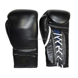 Guantes de Boxeo de Cuero con Logotipo Personalizado, Resistentes al Viento, Transpirables, con Correa de Muñeca Ajustable para Uso Profesional - Product Image 4