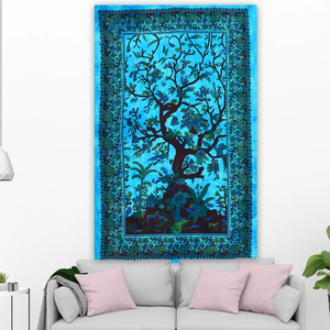 El mejor precio al por mayor Mandala Tapiz Hippie Playa Tapiz colgante de pared para sala de estar y dormitorio - Product Image 2