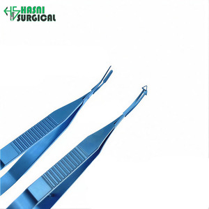 Pinzas Oftálmicas Nucleus Bisector Vectis, Instrumentos Quirúrgicos Oftálmicos de Acero Inoxidable, Fuente de Alimentación Manual, Fabricadas por Hasni Surgical - Product Image 1
