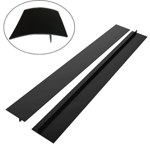 Tira de sellado de silicona transparente en forma de T, tira de sellado de silicona de 30 pulgadas - Product Image 2