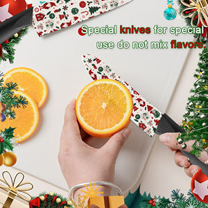 Couteaux de chef en céramique en stock, manche en plastique, ambidextre, lavable au lave-vaisselle, pour un usage domestique, vente en gros, livraison rapide de l'usine - Product Image 6