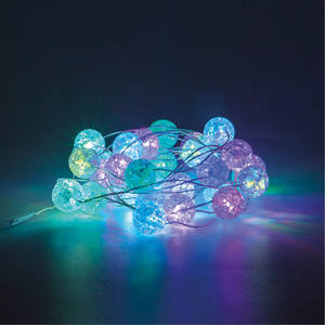 3m. Ghirlanda di palline LED RGB in rosso (GSC 204805013) - Product Image 2