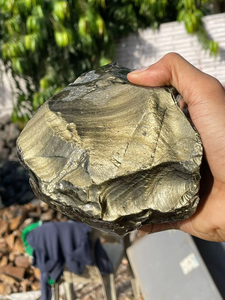 Buy Rough Golden Sheen <b>Obsidian</b> Stone with Natural Grade Bulk Golden Sheen <b>Obsidian</b> Stone For Sale By Exporters - Product Image 2