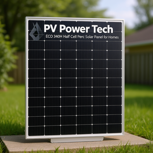 Panneau solaire photovoltaïque demi-cellule PERC PV Power Tech ECO 340H pour les maisons - Product Image 3