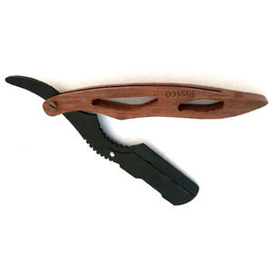 Rasoir pliant professionnel pour barbe, sourcils et cheveux – Couteau de barbier droit en acier inoxydable pour hommes - Product Image 4