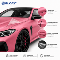 Film de protection de peinture TPU mat transparent Glory M1 7,5 mil 1,52 m x 1 m PPF automobile pour le detailing et l'installation professionnel des voitures