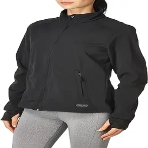 Women's Jacket Soft Shell Sports Wholesale Supplier Lightweight 100% Polyester Women's Clothing