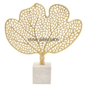 Recién llegado, diseñador de árbol fundido de aluminio de primera calidad, escultura atractiva chapada en oro de alta calidad para suministro de decoración del hogar - Product Image 4