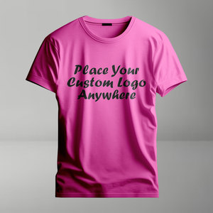 T-shirt de sport à séchage rapide pour hommes en coton spandex haut d'entraînement respirant pour le sport t-shirt vierge vente en gros - Product Image 4