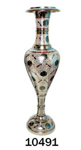 High Quality Metal Engraved Pure Brass <b>Flower</b> <b>Vase</b> Antique Design Best Selling Metal <b>Flower</b> Container Handcrafted <b>for</b> <b>Sale</b> - Product Image 2