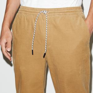 สตรีทแวร์คุณภาพสูงผู้ชายจ๊อกกิ้งกางเกงผ้าฝ้าย100% ผ้าลูกฟูกบุรุษผู้ผลิตจากบังคลาเทศ - Product Image 4