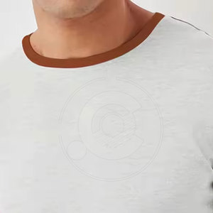 เสื้อยืดปักลาย3D เสื้อยืดแฟชั่นลำลองคอกลมคลาสสิกเสื้อยืดปัก3D คุณภาพดีไซน์ล่าสุด - Product Image 4