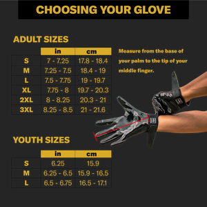 Custom Design High Quality Leather American Football Gloves Hand Grips Non-Slip Breathable Comfortable Lightweight Customizable - Product Image 6