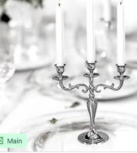 Elegant Crystal <b>Candelabra</b> with Five Candle Holders for a Luxurious Ambience - Product Image 5