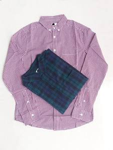 เสื้อเชิ้ตแขนยาวลายทางผู้ชายสไตล์ลำลอง ผ้าแฟลนเนล ระบายอากาศได้ดี ผลิตจากผ้าฝ้าย 100% สำหรับฤดูใบไม้ร่วง ราคาโรงงานขายส่งจากบังกลาเทศ จำนวนมาก - Product Image 3