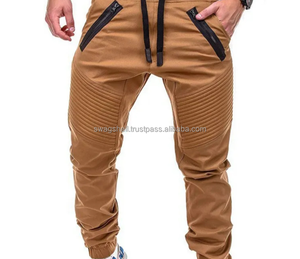 Pantalones informales para hombre de alta calidad con logotipo personalizado en blanco, novedad de 2023, pantalones formales de secado rápido más vendidos para hombre - Product Image 1