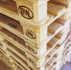 Precio barato New Pine 1200x800 EPAL Paleta estándar europea de madera a la venta en todo el mundo. - Product Image 5