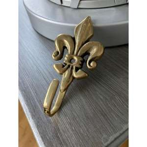 ตะขอแขวนผนังทำจากทองเหลืองโบราณสำหรับตกแต่งบ้านทันสมัยตะขอติดผนังสำเร็จรูปขัดเงาสีทอง2024ดีไซน์ล่าสุด - Product Image 2