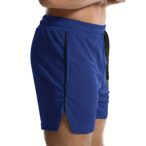 Pantalones cortos de gimnasio de compresión ecológicos personalizados para hombre, pantalones cortos de tabla de secado rápido para entrenamiento informal de verano, ropa informal estilo Hip Hop, pista - Product Image 3