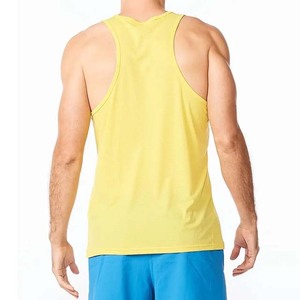 Couleur unie sans couture sans manches vêtements de sport débardeurs pour l'entraînement sport maillots mâle décontracté gilet respirant débardeurs pour hommes - Product Image 2