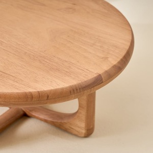 ขาตั้งเค้กไม้คุณภาพดีสำหรับการตกแต่งแบบดั้งเดิมและร่วมสมัย ช่วยเพิ่มความหรูหราในการเสิร์ฟเค้กในงานเฉลิมฉลองต่างๆ - Product Image 6