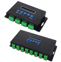 DC 5V-24V BC-216 prise en charge Artnet SACN protocole Ethernet vers SPI DMX 512 WS2811 UCS2904 RGB RGBW Pixel LED contrôleur