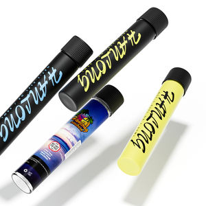 90mm 116mm 120mm מותאם אישית ילד הוכחת אריזה מובטח בפני ילדים מראש בקבוקון ילד עמיד מראש זכוכית להפשיל צינורות עם בורג כובע - Product Image 3