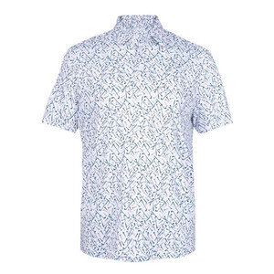 Camiseta de Golf Casual de Manga Corta para Hombre, 100% Poliéster, Sublimada, Diseño Sólido, Secado Rápido, Corte Regular, Superventas - Product Image 4