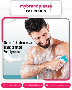 Savon parfumée Aqua pour hommes blanchissant exfoliant hydratant huile d'olive mousse riche sensation de fraîcheur OEM ODM marque privée personnalisée - Product Image 4