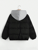 Blouson matelassé tricoté respirant pour femme, conception OEM, personnalisable, imperméable et épais, idéal pour l'air conditionné - Vente en gros