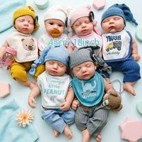 Muñecas Reborn de Silicona Realistas, Anatómicamente Correctas, con Boca Abierta, Cuerpo Completo de Silicona Suave, Muñeca Realista para Revendedores B2B