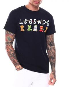 Hip Hop Premium Puff Impreso Gráfico en blanco 100% algodón Transpirable Secado rápido Oversize Cropped Boxy Camisetas - Product Image 5