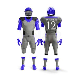 Uniformes de Fútbol Americano Profesionales Personalizados, Manga Corta, Impresión por Transferencia de Calor, 100% Poliéster, Antibacterianos para Adultos - Product Image 3