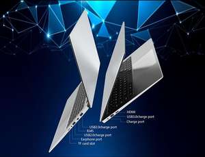 Meilleur prix Nouveau ultra-fin 15,6 pouces Ordinateur portable AMD Ryzen 9 8 Go 128 Go Windows 10 Ordinateur portable professionnel Argent 144 Hz Prise US - Product Image 4