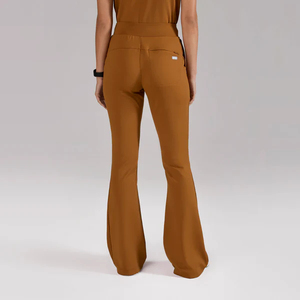 Unisex Custom 4-Way Stretch Knitted Polyester/Cotton <strong>Scrub</strong> <strong>Sets</strong> with Needle Detection and Seamless Fusing for Hospital Use - Product Image 3
