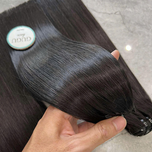 Extension de cheveux humains vierges vietnamiens super doublement étirée de qualité 13A, extension de cheveux humains vietnamiens bruts - Product Image 5