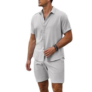 Disponible en toutes tailles, vêtements pour hommes en deux pièces, doux, extensibles et respirants, vêtements pour hommes grandes tailles, ensembles pour hommes grandes tailles - Product Image 1