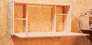 Escritorio Plegable para Portátil de Pared (Estilo Boutique) - Product Image 3