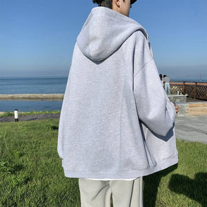 เสื้อกันหนาวผ้าฟลีซหนาสำหรับผู้ชาย,เสื้อกันหนาวลำลองมีฮู้ดสำหรับฤดูหนาว - Product Image 4