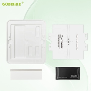 Protection d'écran souple pliable transparente HD AR PET pour Samsung Galaxy <span class=keywords><strong>Z</strong></span> Fold 8 7 6 5 <span class=keywords><strong>4</strong></span> 3 et iPhone Fold avec application facile - Product Image 4
