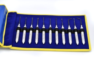 7 Uds Proximators dentales PDL Luxating Root Elevator Set Dental PDL Luxating Elevator Set - Product Image 2