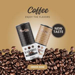 Bebida de Café en Puré Interfresh 330ml Enlatada OEM ODM Marca Privada Lista para Beber Logotipo Personalizado - Product Image 6