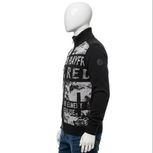 Chaquetas de Hombre de Poliéster Tejido Cortavientos, Estampado por Descarga, Transpirables, Ligeras, Ropa Casual para Exteriores, Suministro al por Mayor - Product Image 4