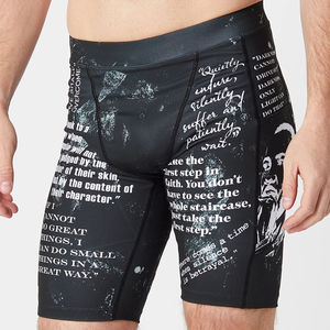 Pantalones cortos de compresión de cintura elástica de color personalizado más vendidos a la venta - Product Image 6