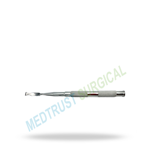 Curette chirurgicale Molt n° 2 à extrémité simple, curette dentaire parodontale en acier inoxydable, instrument pour chirurgie buccale et parodontale - Product Image 4