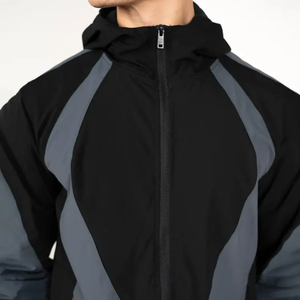 Chándal de nailon cortavientos personalizado, chándal reflectante, ropa de calle deportiva ligera para correr, chándal impermeable - Product Image 5