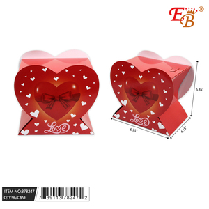 5.85 \ "X6.35 \" X4.1 \ "confezione regalo di san valentino 96 pz/CS elegante e romantica soluzione di imballaggio - Product Image 1