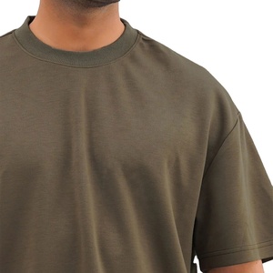 เสื้อยืดผู้ชายผ้าสแปนเด็กซ์/คอตตอนคุณภาพสูง สำหรับงานทางการ สี ขนาด และโลโก้ตามสั่ง รับผลิตแบบ OEM หรูหรา พรีเมียม เป็นมิตรกับสิ่งแวดล้อม - Product Image 6